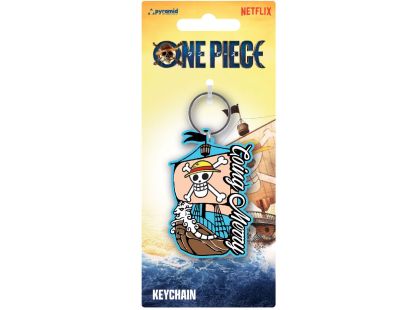Pyramid International One Piece Gumová klíčenka Live Action
