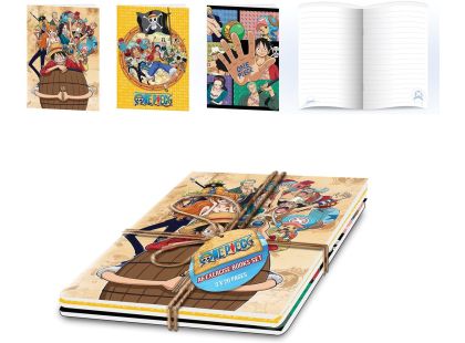Pyramid International One Piece Set sešitů A5 3 ks