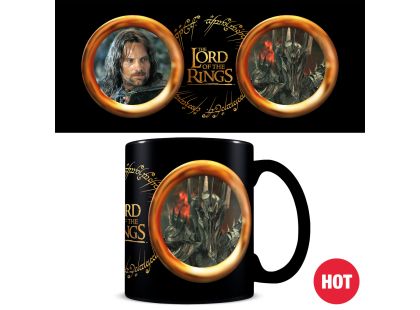 Pyramid International Pán prstenů měnící hrnek, 325 ml