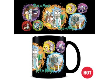 Pyramid International Rick a Morty měnící hrnek, 325 ml