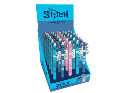 Pyramid International Stitch gumovací gelové pero modré