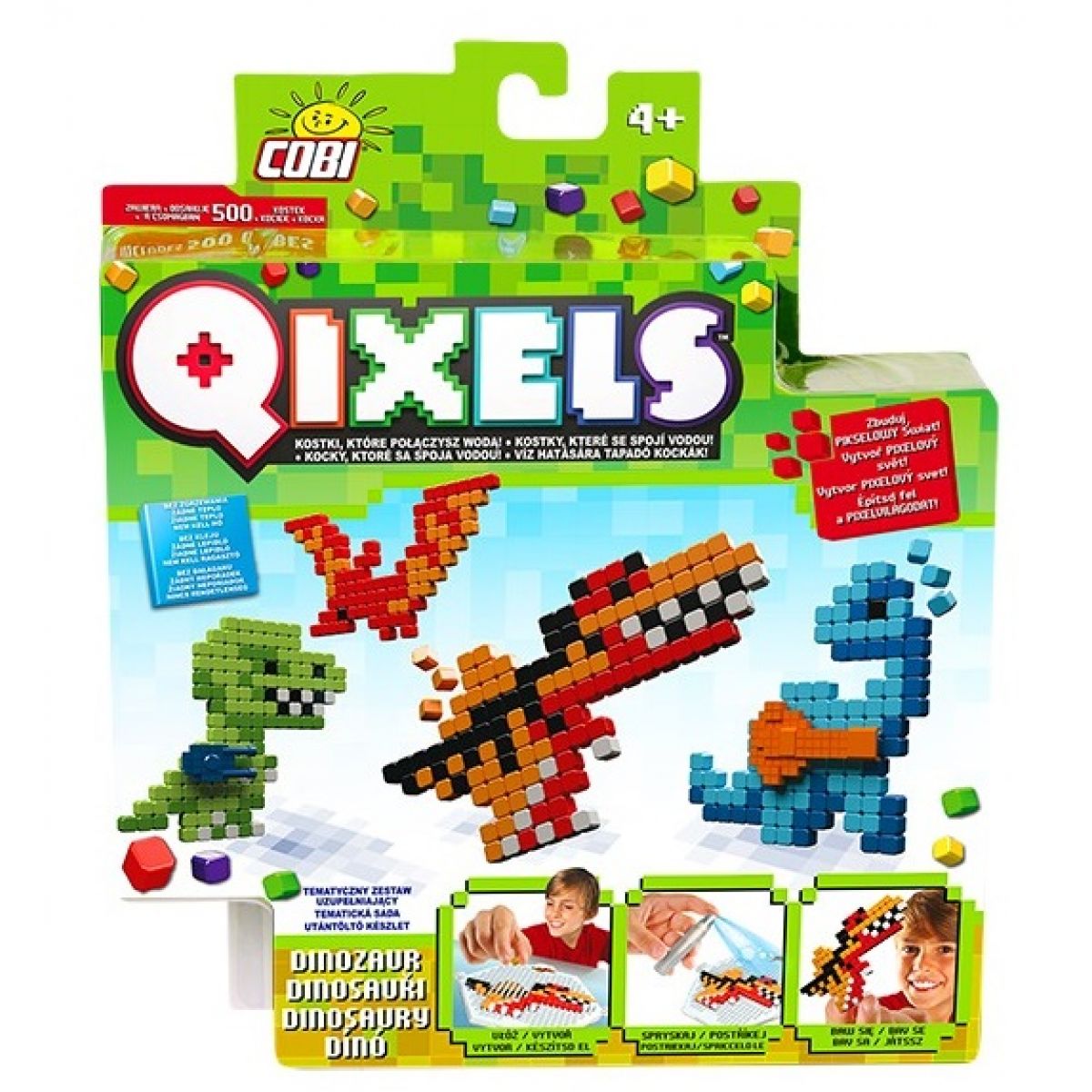 Qixels Tématická sada 87111 - Dinosauři