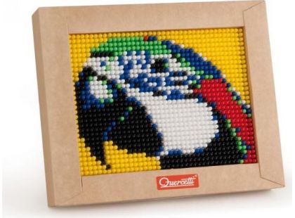 Quercetti Mini Pixel Art - papoušek