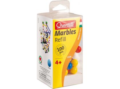 Quercetti Náhradní kuličky Marbles Refill 100ks