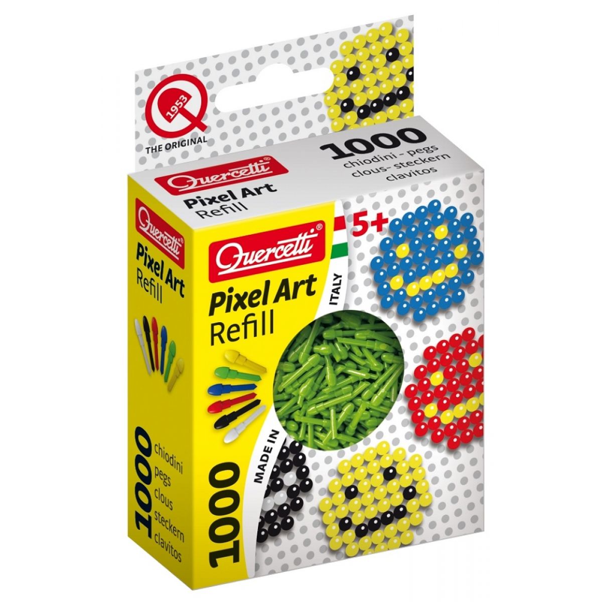 Quercetti Pixel Art 1000ks zelená