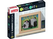Quercetti Pixel Art 4 Kawaii Panda mozaika z kolíčků