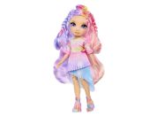 Rainbow High Air Brush panenka - fialové oči