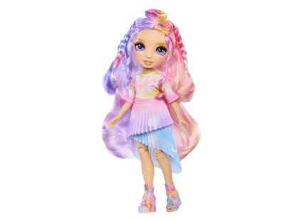 Rainbow High Air Brush panenka - fialové oči