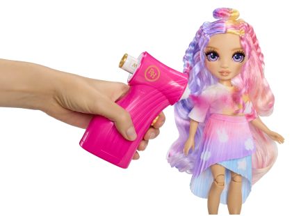 Rainbow High Air Brush panenka - fialové oči