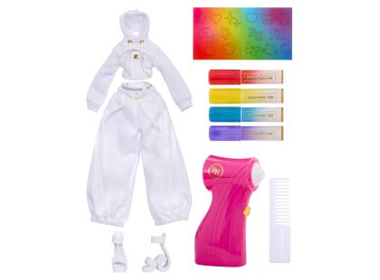 Rainbow High Air Brush panenka - zelené oči