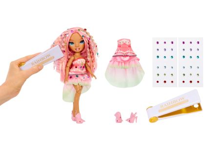 Rainbow High Be Dazzling Fashion panenka - Adeline Rose (Pink)