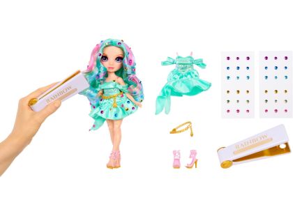 Rainbow High Be Dazzling Fashion panenka - Celine Turquoise (Teal)