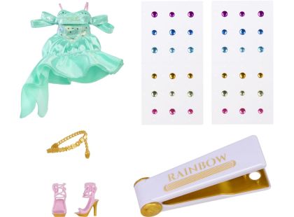 Rainbow High Be Dazzling Fashion panenka - Celine Turquoise (Teal)