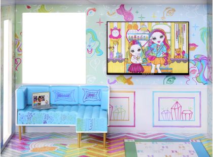 Rainbow High Color dům - Poškozený obal