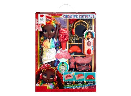 Rainbow High Creative Crystals panenka Iris Bow