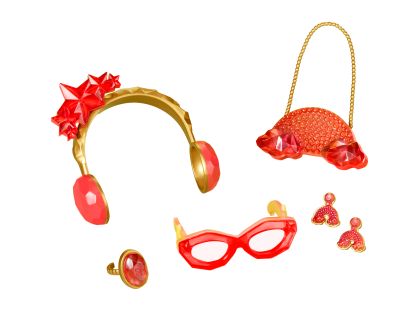 Rainbow High Creative Crystals panenka Iris Bow