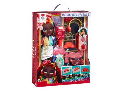 Rainbow High Creative Crystals panenka Iris Bow