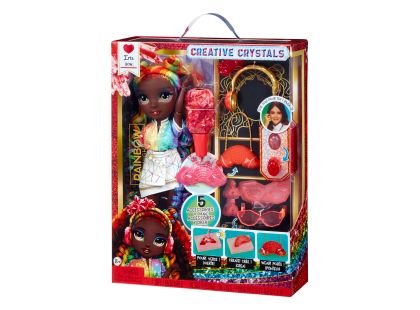 Rainbow High Creative Crystals panenka Iris Bow