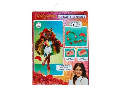 Rainbow High Creative Crystals panenka Iris Bow