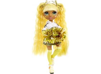 Rainbow High Fashion panenka Roztleskávačka Sunny Madison žlutá