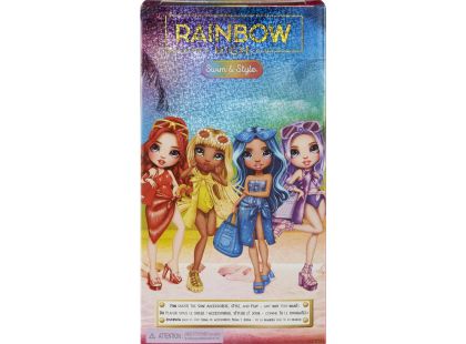 Rainbow High Fashion panenka v plavkách Violet Willow - Poškozený obal