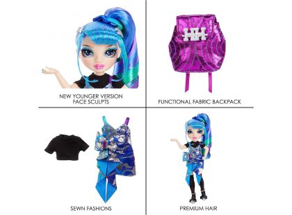 Rainbow High Junior Fashion panenka speciální edice Holly De'Vious - Poškozený obal
