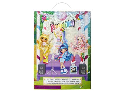 Rainbow High Junior Fashion panenka v rockové kapele - Amaya
