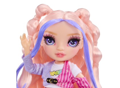 Rainbow High Junior Fashion panenka v rockové kapele - Bella