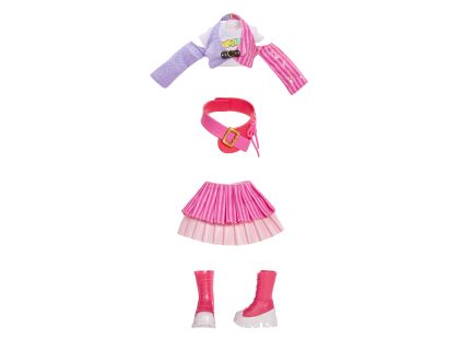 Rainbow High Junior Fashion panenka v rockové kapele - Bella