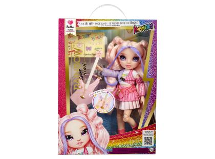 Rainbow High Junior Fashion panenka v rockové kapele - Bella