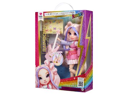 Rainbow High Junior Fashion panenka v rockové kapele - Bella