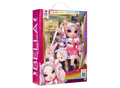 Rainbow High Junior Fashion panenka v rockové kapele - Bella