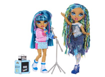 Rainbow High Junior Fashion panenka v rockové kapele - Skyler