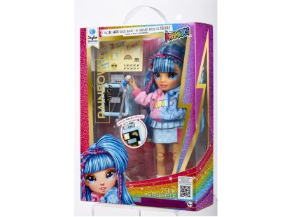 Rainbow High Junior Fashion panenka v rockové kapele - Skyler