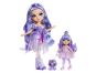 Rainbow High Malá sestřička víla - Amethyst (Purple) 4