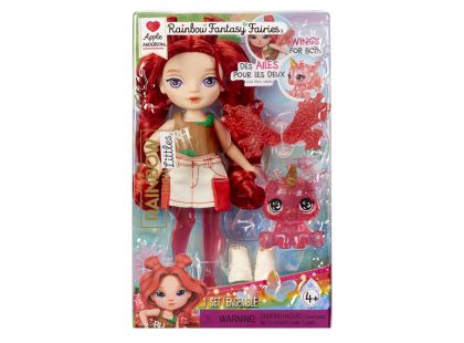 Rainbow High Malá sestřička víla - Apple (Red)