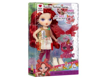 Rainbow High Malá sestřička víla - Apple (Red)