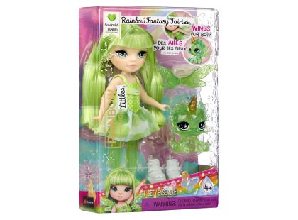 Rainbow High Malá sestřička víla - Emerald (Green)