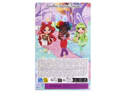 Rainbow High Malá sestřička víla - Emerald (Green)