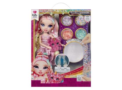 Rainbow High Panenka se slizem a třpytkami - Bella (pink) - Poškozený obal