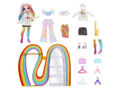 Rainbow High Šatník s panenkou
