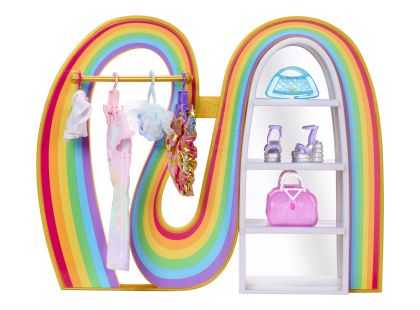 Rainbow High Šatník s panenkou