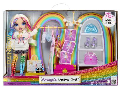 Rainbow High Šatník s panenkou