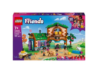 LEGO® Friends 42654 Ranč s poníky a stáj