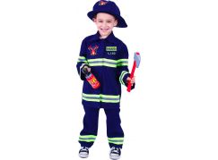 Rappa Dětský kostým hasič s českým potiskem 116 -128 cm