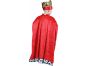 Rappa Dětský kostým královský plášť 104 - 136 cm 2