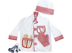 Rappa dětský kostým kuchař s doplňky velikost S