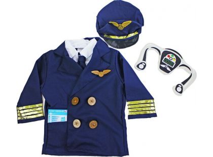 Rappa dětský kostým pilot velikost S