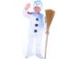 Rappa Dětský kostým Sněhulák s čepicí 110 - 116 cm 2