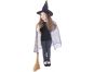 Rappa Dětský plášť čarodějnice s kloboukem 104 - 150 cm 2